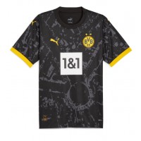 Borussia Dortmund Donyell Malen #21 Replica Away Shirt 2023-24 Short Sleeve